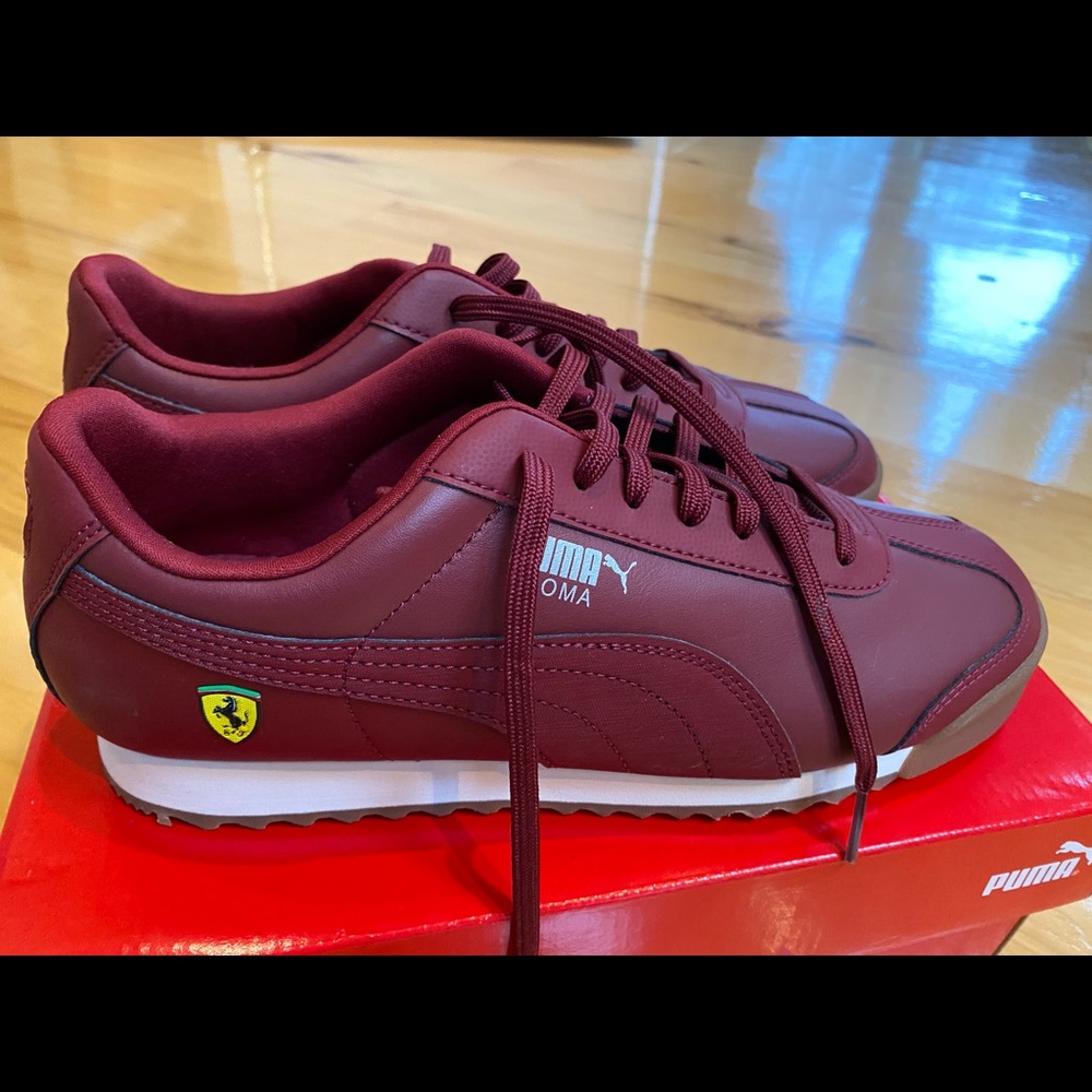 Men’s Puma Scuderia Ferrari Roma Sneakers 7,5 NEW